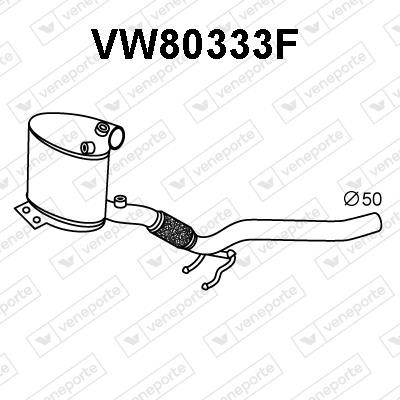 Veneporte VW80333F Filter VW80333F: Buy near me in Poland at 2407.PL - Good price!