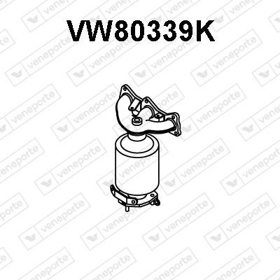 Veneporte VW80339K Каталізатор VW80339K: Приваблива ціна - Купити у Польщі на 2407.PL!