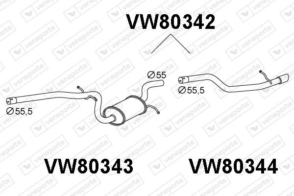 Veneporte VW80342 Stoßdämpfer VW80342: Kaufen Sie zu einem guten Preis in Polen bei 2407.PL!