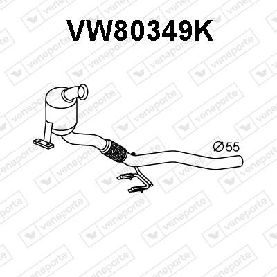 Veneporte VW80349K Katalizator VW80349K: Dobra cena w Polsce na 2407.PL - Kup Teraz!