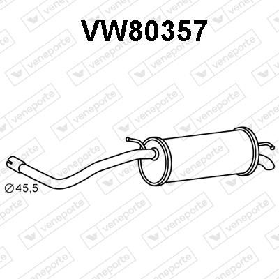 Veneporte VW80357 Endschalldämpfer VW80357: Bestellen Sie in Polen zu einem guten Preis bei 2407.PL!