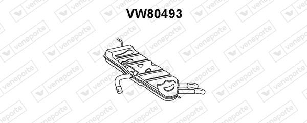 Veneporte VW80493 Tłumik, część tylna VW80493: Dobra cena w Polsce na 2407.PL - Kup Teraz!