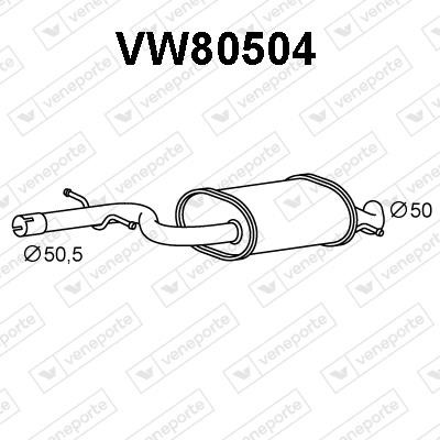 Veneporte VW80504 Amortyzator VW80504: Dobra cena w Polsce na 2407.PL - Kup Teraz!