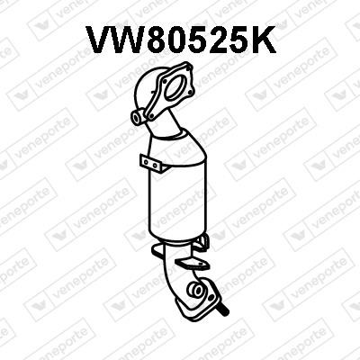 Veneporte VW80525K Катализатор VW80525K: Отличная цена - Купить в Польше на 2407.PL!
