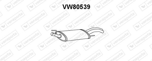 Veneporte VW80539 Endschalldämpfer VW80539: Bestellen Sie in Polen zu einem guten Preis bei 2407.PL!
