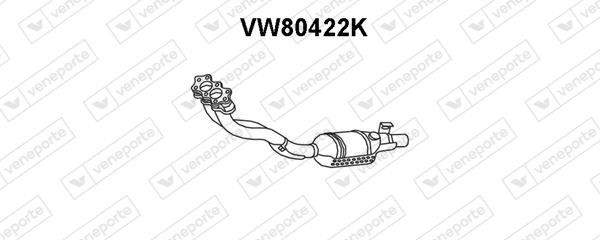 Veneporte VW80422K Каталізатор VW80422K: Приваблива ціна - Купити у Польщі на 2407.PL!