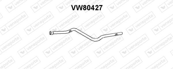 Veneporte VW80427 Exhaust pipe VW80427: Buy near me in Poland at 2407.PL - Good price!