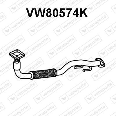 Veneporte VW80574K Каталізатор VW80574K: Приваблива ціна - Купити у Польщі на 2407.PL!