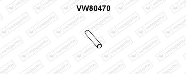 Veneporte VW80470 Выхлопная труба VW80470: Отличная цена - Купить в Польше на 2407.PL!