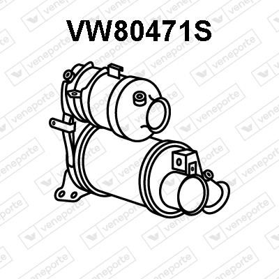 Veneporte VW80471S Diesel particulate filter DPF VW80471S: Buy near me in Poland at 2407.PL - Good price!