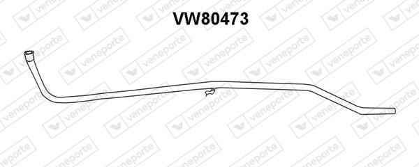Veneporte VW80473 Rura wydechowa VW80473: Dobra cena w Polsce na 2407.PL - Kup Teraz!