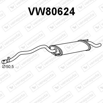 Veneporte VW80624 Endschalldämpfer VW80624: Kaufen Sie zu einem guten Preis in Polen bei 2407.PL!