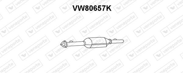 Veneporte VW80657K Каталізатор VW80657K: Приваблива ціна - Купити у Польщі на 2407.PL!