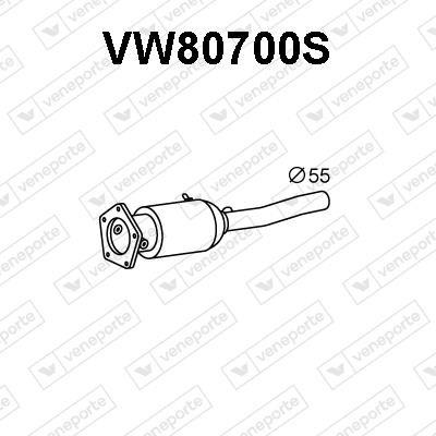 Veneporte VW80700S Фільтр сажевий DPF VW80700S: Приваблива ціна - Купити у Польщі на 2407.PL!