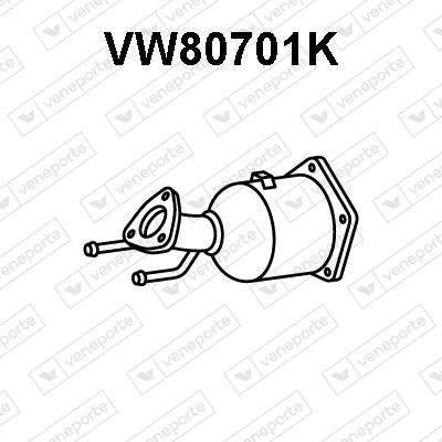 Veneporte VW80701K Катализатор VW80701K: Отличная цена - Купить в Польше на 2407.PL!