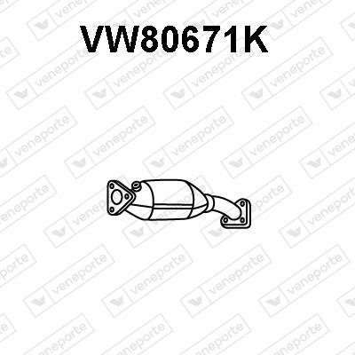 Veneporte VW80671K Katalysator VW80671K: Kaufen Sie zu einem guten Preis in Polen bei 2407.PL!