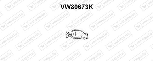 Veneporte VW80673K Katalizator VW80673K: Atrakcyjna cena w Polsce na 2407.PL - Zamów teraz!