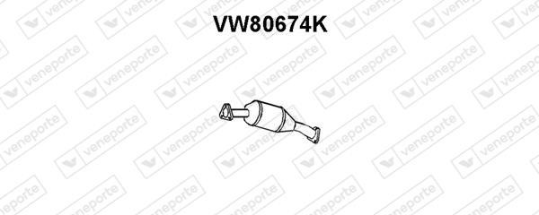 Veneporte VW80674K Катализатор VW80674K: Отличная цена - Купить в Польше на 2407.PL!
