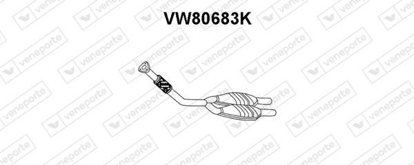 Veneporte VW80683K Катализатор VW80683K: Отличная цена - Купить в Польше на 2407.PL!