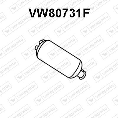 Veneporte VW80731F Diesel particulate filter DPF VW80731F: Buy near me in Poland at 2407.PL - Good price!