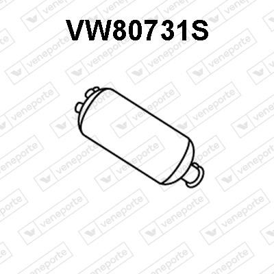 Veneporte VW80731S Filtr cząstek stałych DPF VW80731S: Atrakcyjna cena w Polsce na 2407.PL - Zamów teraz!