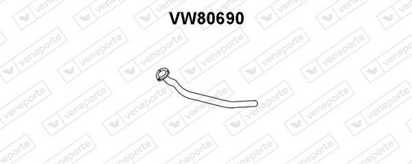 Veneporte VW80690 Выхлопная труба VW80690: Отличная цена - Купить в Польше на 2407.PL!