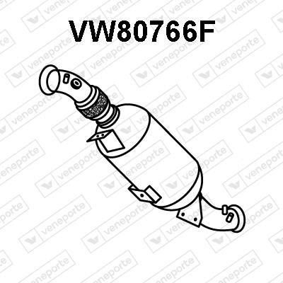 Veneporte VW80766F Filtr cząstek stałych DPF VW80766F: Dobra cena w Polsce na 2407.PL - Kup Teraz!