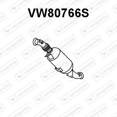 Veneporte VW80766S Diesel particulate filter DPF VW80766S: Buy near me in Poland at 2407.PL - Good price!