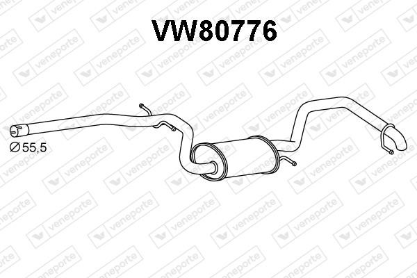 Veneporte VW80776 Amortyzator VW80776: Dobra cena w Polsce na 2407.PL - Kup Teraz!