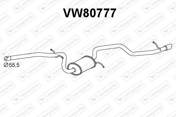 Veneporte VW80777 Амортизатор VW80777: Приваблива ціна - Купити у Польщі на 2407.PL!