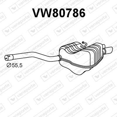 Veneporte VW80786 Amortyzator VW80786: Atrakcyjna cena w Polsce na 2407.PL - Zamów teraz!
