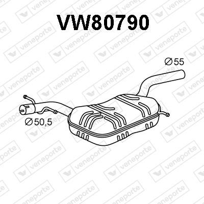 Veneporte VW80790 Stoßdämpfer VW80790: Kaufen Sie zu einem guten Preis in Polen bei 2407.PL!