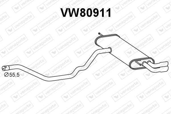 Veneporte VW80911 Endschalldämpfer VW80911: Kaufen Sie zu einem guten Preis in Polen bei 2407.PL!