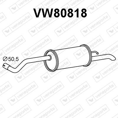 Veneporte VW80818 Амортизатор VW80818: Приваблива ціна - Купити у Польщі на 2407.PL!