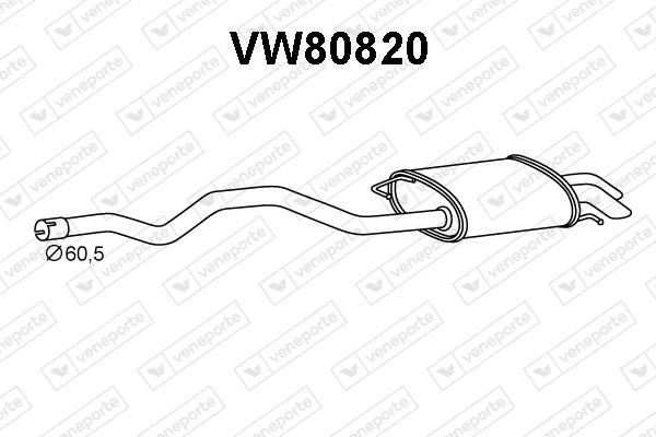 Veneporte VW80820 Amortyzator VW80820: Dobra cena w Polsce na 2407.PL - Kup Teraz!