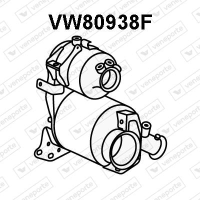 Veneporte VW80938F Diesel particulate filter DPF VW80938F: Buy near me in Poland at 2407.PL - Good price!