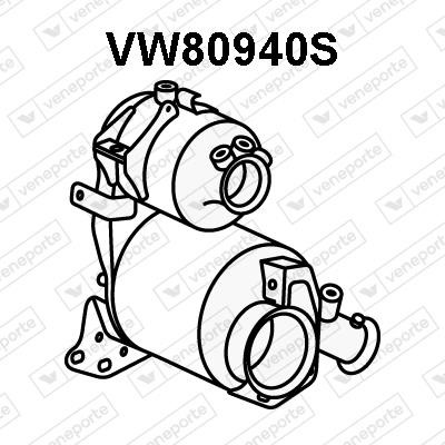 Veneporte VW80940S Diesel particulate filter DPF VW80940S: Buy near me in Poland at 2407.PL - Good price!