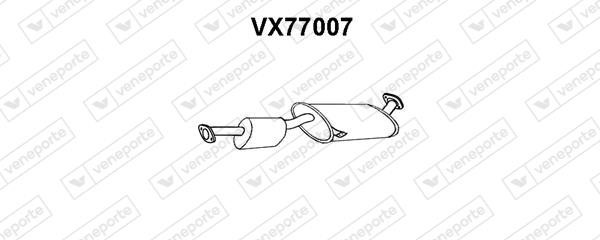 Veneporte VX77007 End Silencer VX77007: Buy near me in Poland at 2407.PL - Good price!