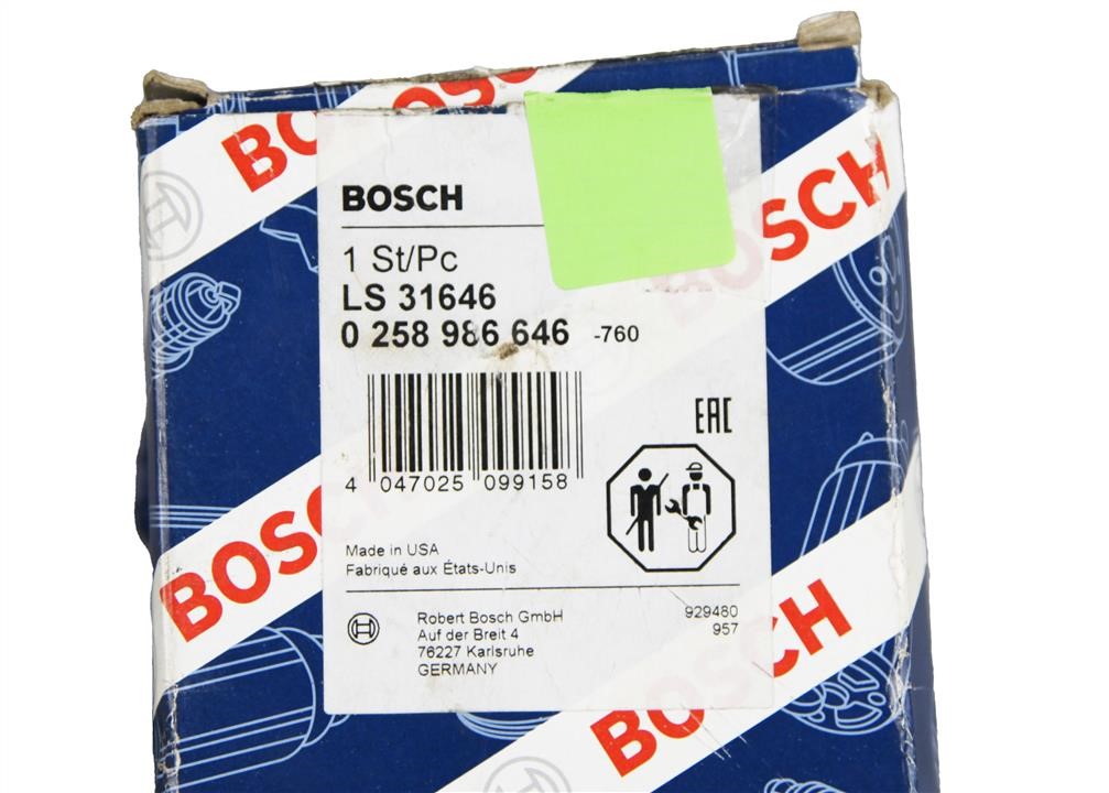Kup Bosch 0 258 986 646 w niskiej cenie w Polsce!