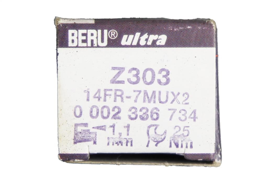 Свіча запалювання Beru Ultra 14FR-7MUX2 Beru Z303