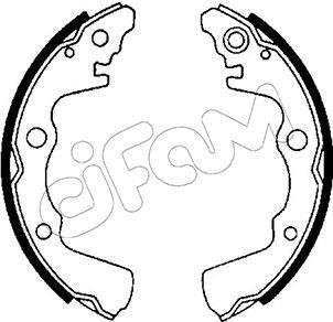 Cifam 153627 Brake shoe set 153627: Buy near me in Poland at 2407.PL - Good price!