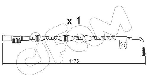 Cifam SU253 Czujnik zużycia klocków hamulcowych SU253: Dobra cena w Polsce na 2407.PL - Kup Teraz!