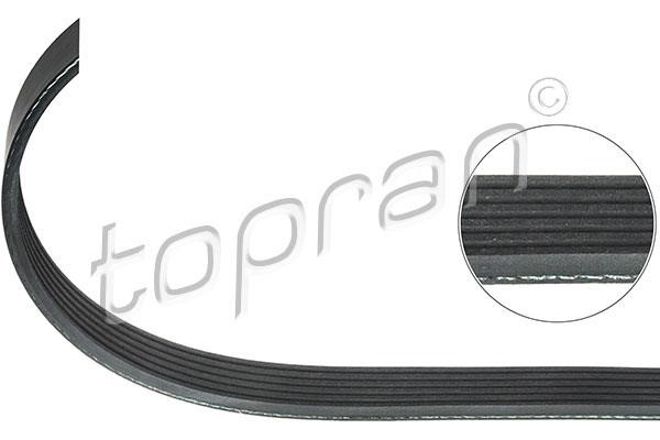 Topran 116 093 V-ribbed belt 6PK740 116093: Buy near me at 2407.PL in Poland at an Affordable price!