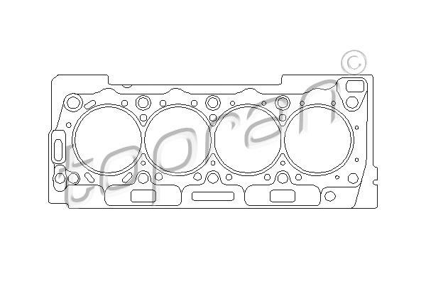 Topran 722 337 Uszczelka głowicy cylindrów 722337: Dobra cena w Polsce na 2407.PL - Kup Teraz!