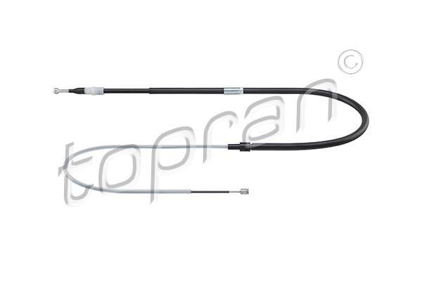 Topran 117 697 Cable, parking brake 117697: Buy near me in Poland at 2407.PL - Good price!