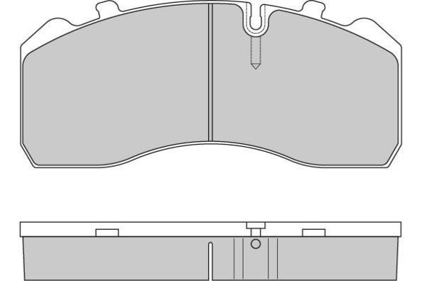 ETF 12-5284 Brake Pad Set, disc brake 125284: Buy near me in Poland at 2407.PL - Good price!