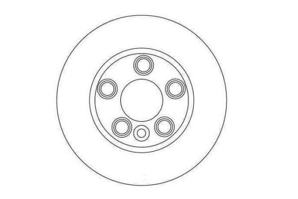 ETF 19-0018 Front brake disc ventilated 190018: Buy near me in Poland at 2407.PL - Good price!