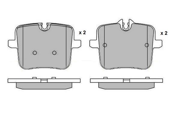 ETF 12-1762 Brake Pad Set, disc brake 121762: Buy near me in Poland at 2407.PL - Good price!