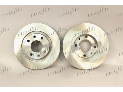 Frig air DC03.104 Unventilated front brake disc DC03104: Buy near me in Poland at 2407.PL - Good price!