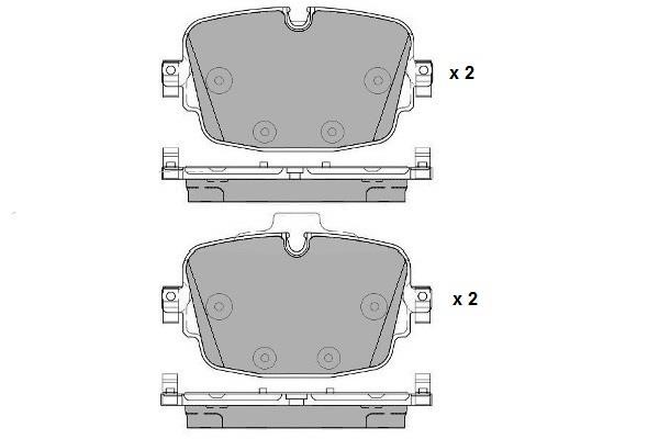 ETF 12-1773 Brake Pad Set, disc brake 121773: Buy near me in Poland at 2407.PL - Good price!